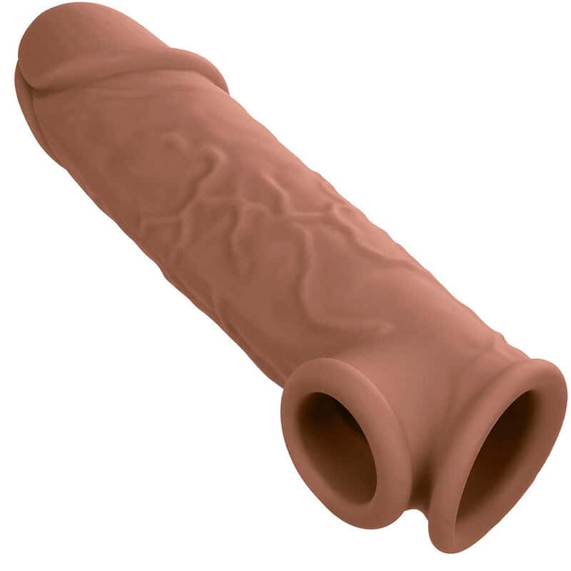 CalExotics Performance Maxx Extension Réaliste 7 Pouces - Marron