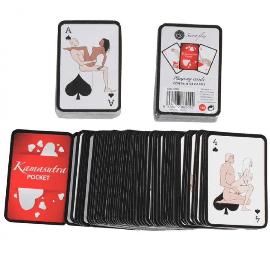 Secret Play Jeu de cartes Kamasutra de poche