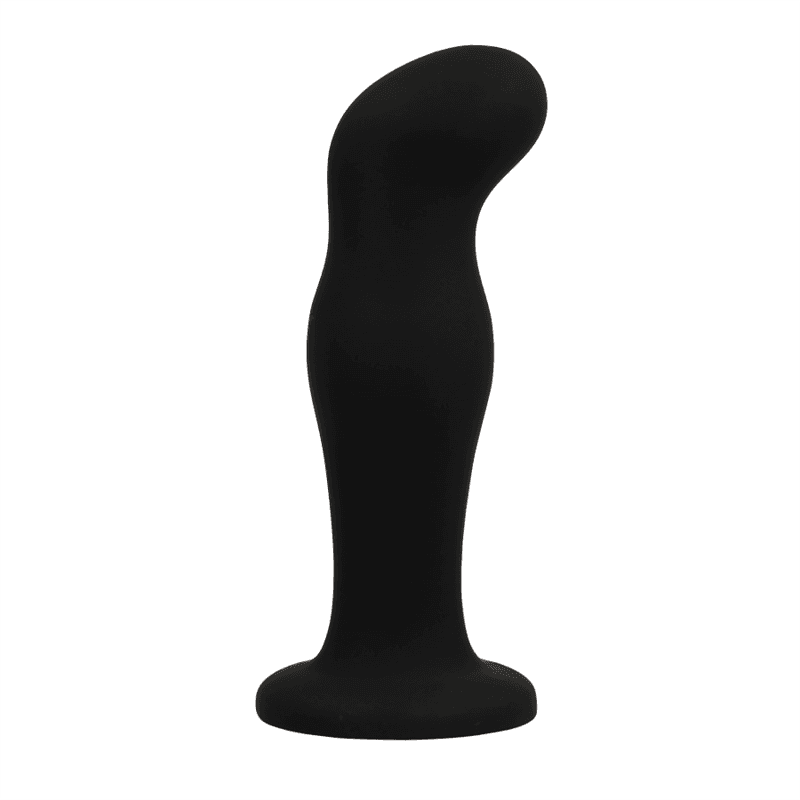 Black&Silver Sean Plug anal en silicone - Noir, photo 2