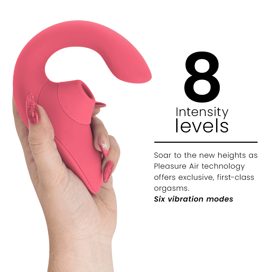 WOMANIZER - VIBRATEUR STIMULATEUR BLEND RABBIT ROSE VIBRANTE, photo 9