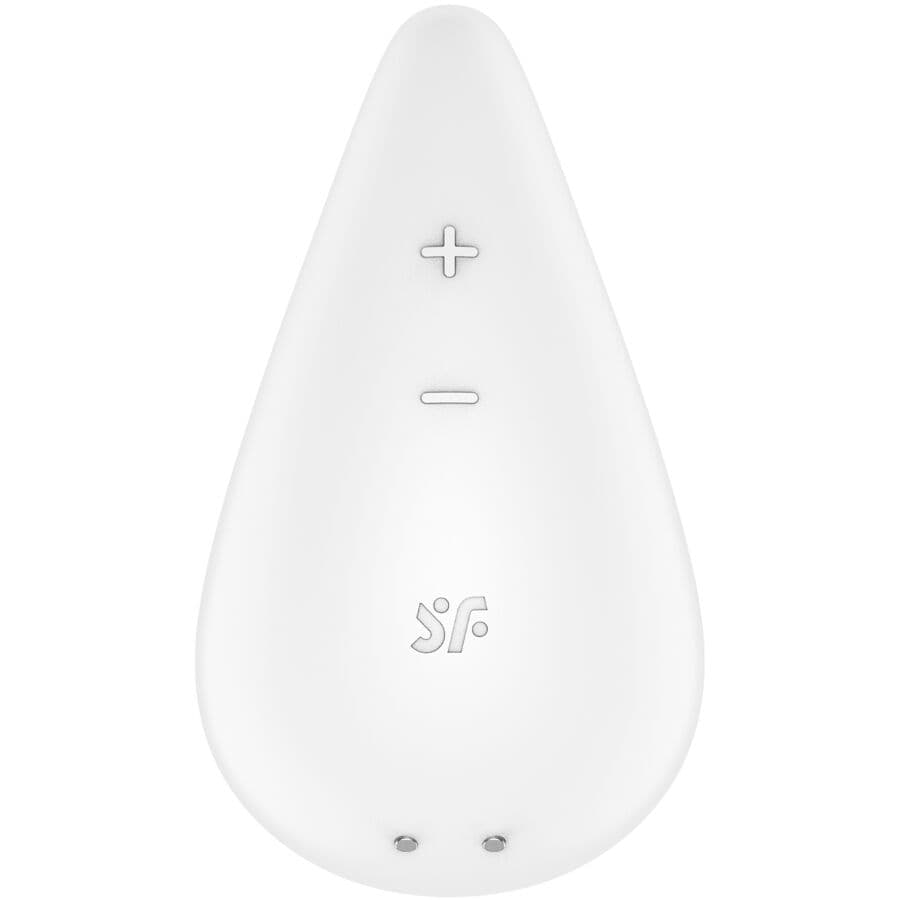 SATISFYER - VIBRATEUR DEW DROP LAY-ON BLANC, photo 2