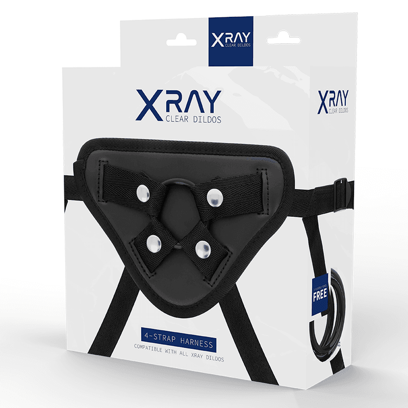 X-Ray Harnais ajustable avec anneaux en silicone Noir, photo 6