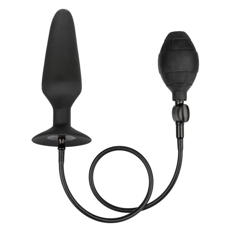 CalExotics Plug gonflable XL en silicone Noir
