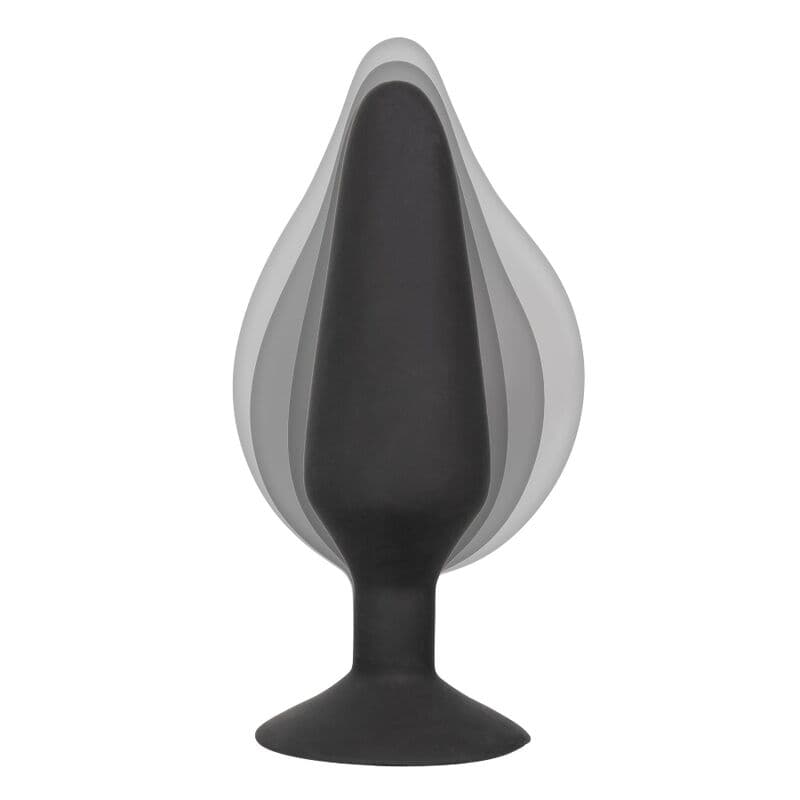 CalExotics Plug gonflable XL en silicone Noir, photo 5