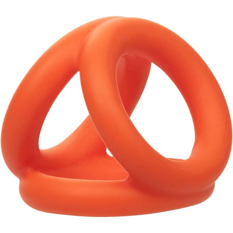 CalExotics Alpha Tri-Anneau en silicone liquide - Orange, photo 5