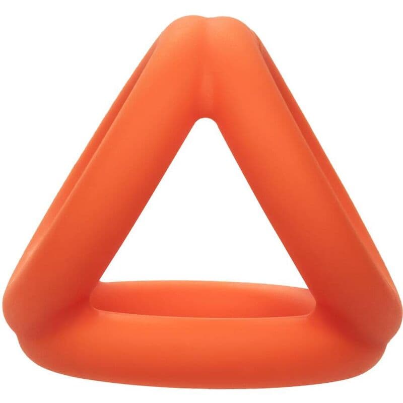 CalExotics Alpha Tri-Anneau en silicone liquide - Orange, photo 8