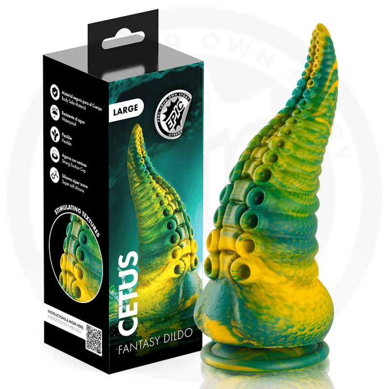 EPIC Cetus Godemichtet Tentacule Grande Taille - Vert