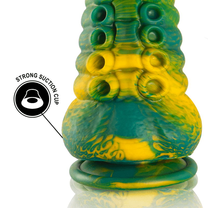 Epic Cetus - Godemiché tentacule vert, petite taille, photo 8