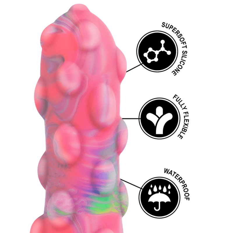 EPIC Nixie Godemiché en silicone liquide - Rose, photo 6