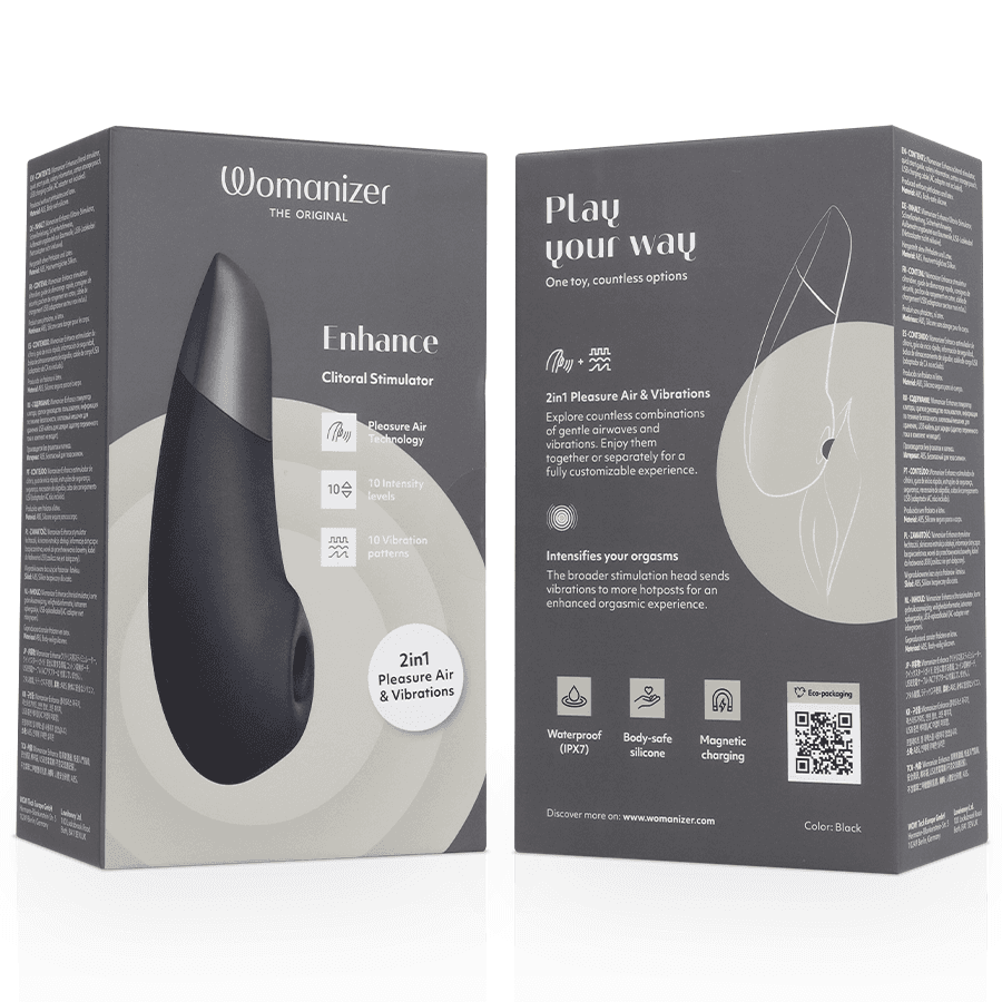 WOMANIZER - STIMULATEUR CLITORIAL NOIR, photo 15