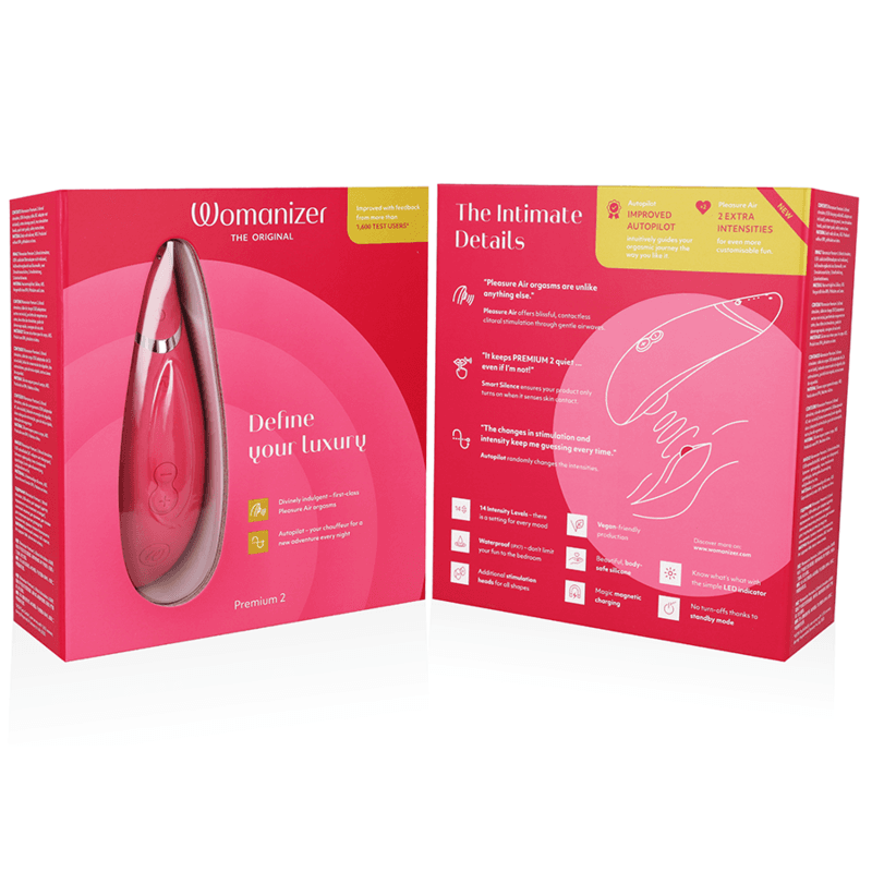 WOMANIZER - STIMULATEUR CLITORAL PREMIUM 2 FRAMBOISE, photo 7