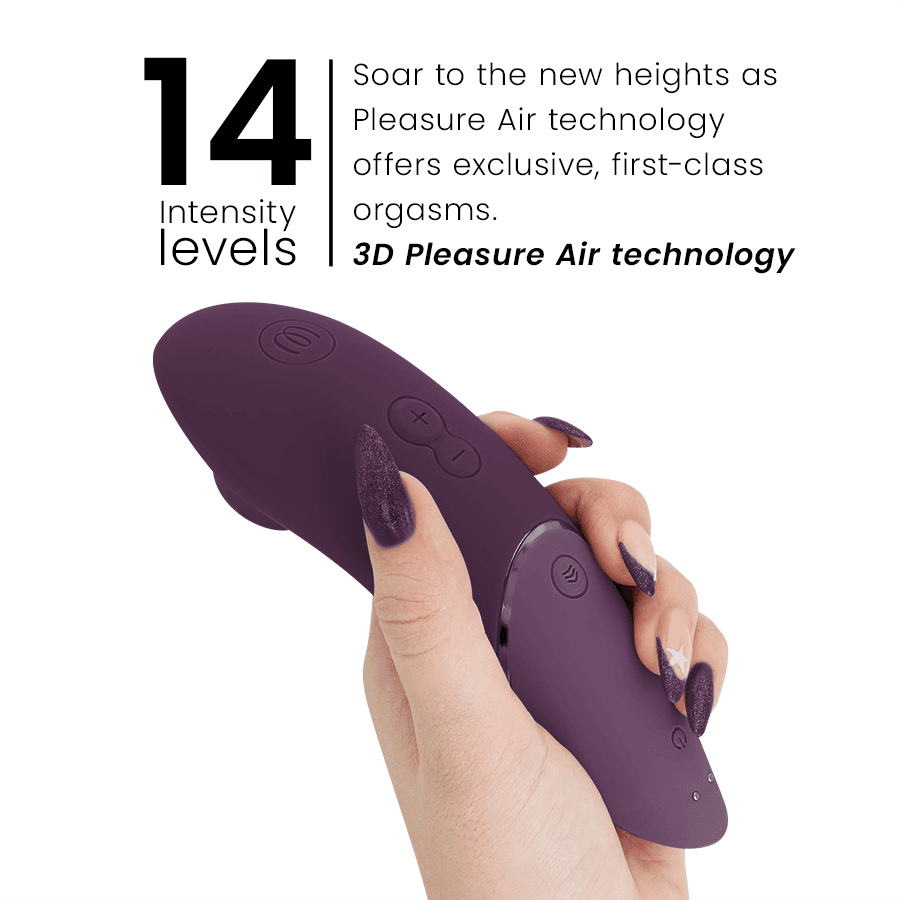 WOMANIZER - STIMULATEUR CLITORIAL SUIVANT VIOLET FONCÉ, photo 14