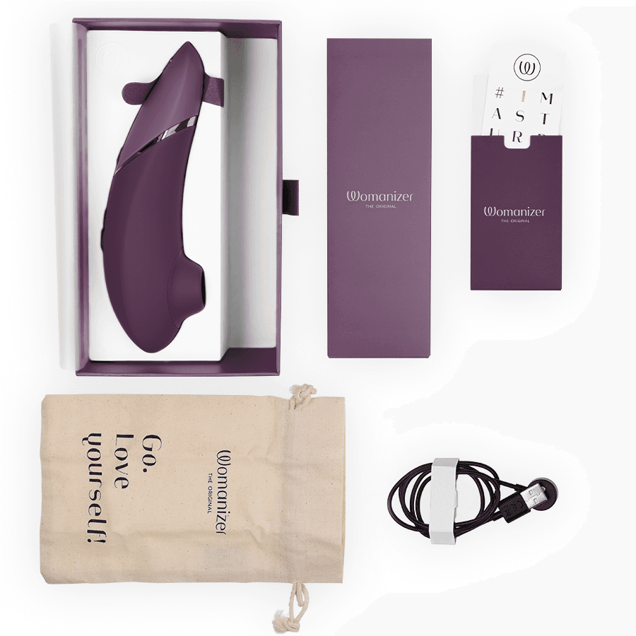 WOMANIZER - STIMULATEUR CLITORIAL SUIVANT VIOLET FONCÉ, photo 15