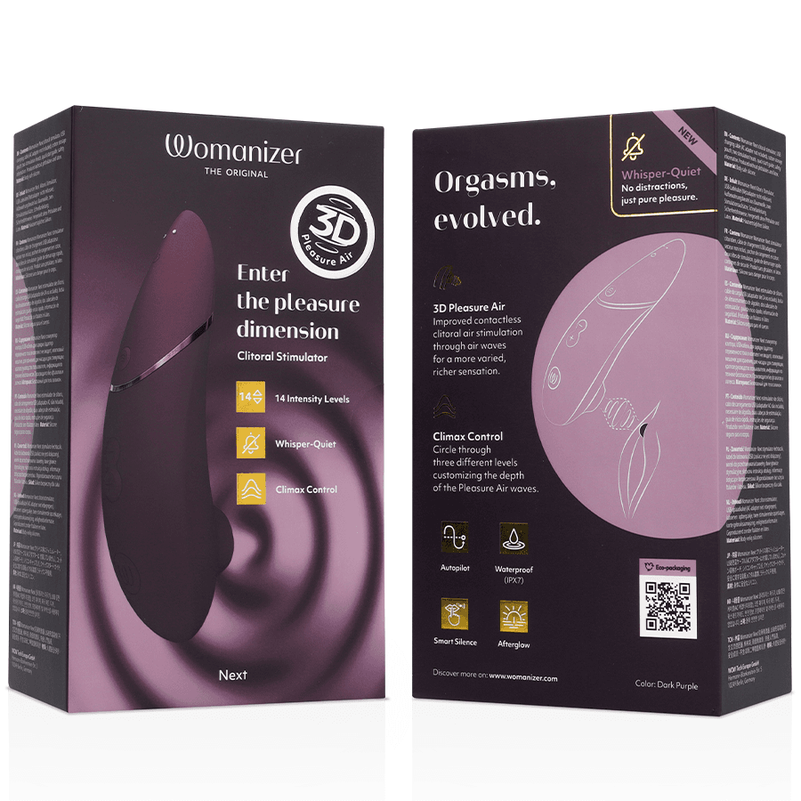 WOMANIZER - STIMULATEUR CLITORIAL SUIVANT VIOLET FONCÉ, photo 16
