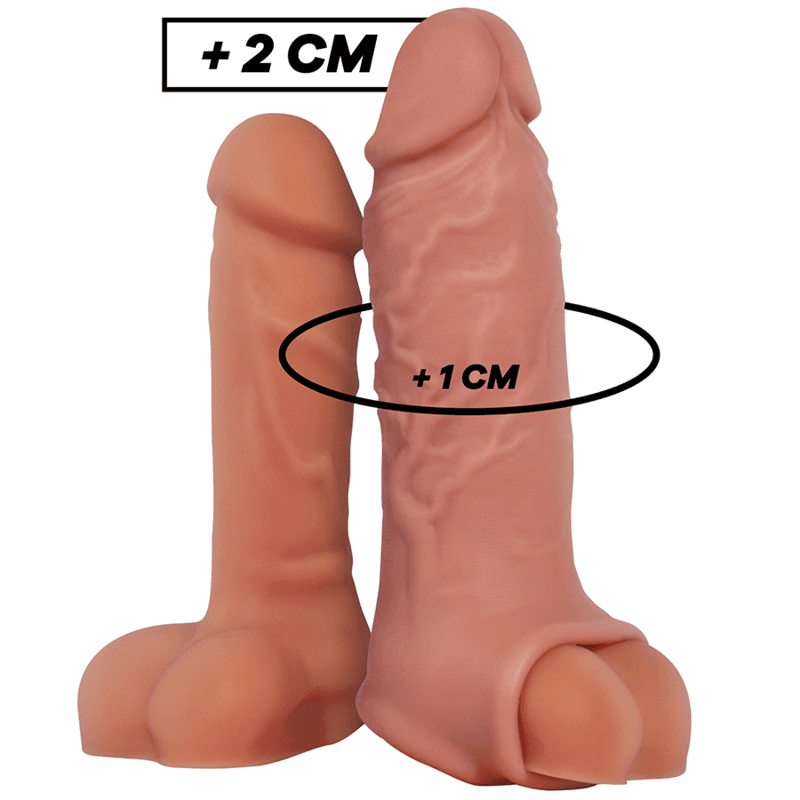 VirilXL Manchon extenseur de pénis en silicone liquide V9 Flesh