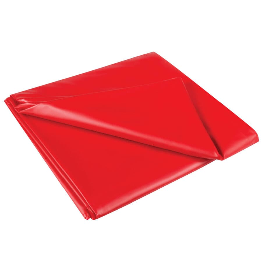 Joydivision SexMAX WetGAMES - Drap de jeu imperméable - Rouge (180 x 220 cm)