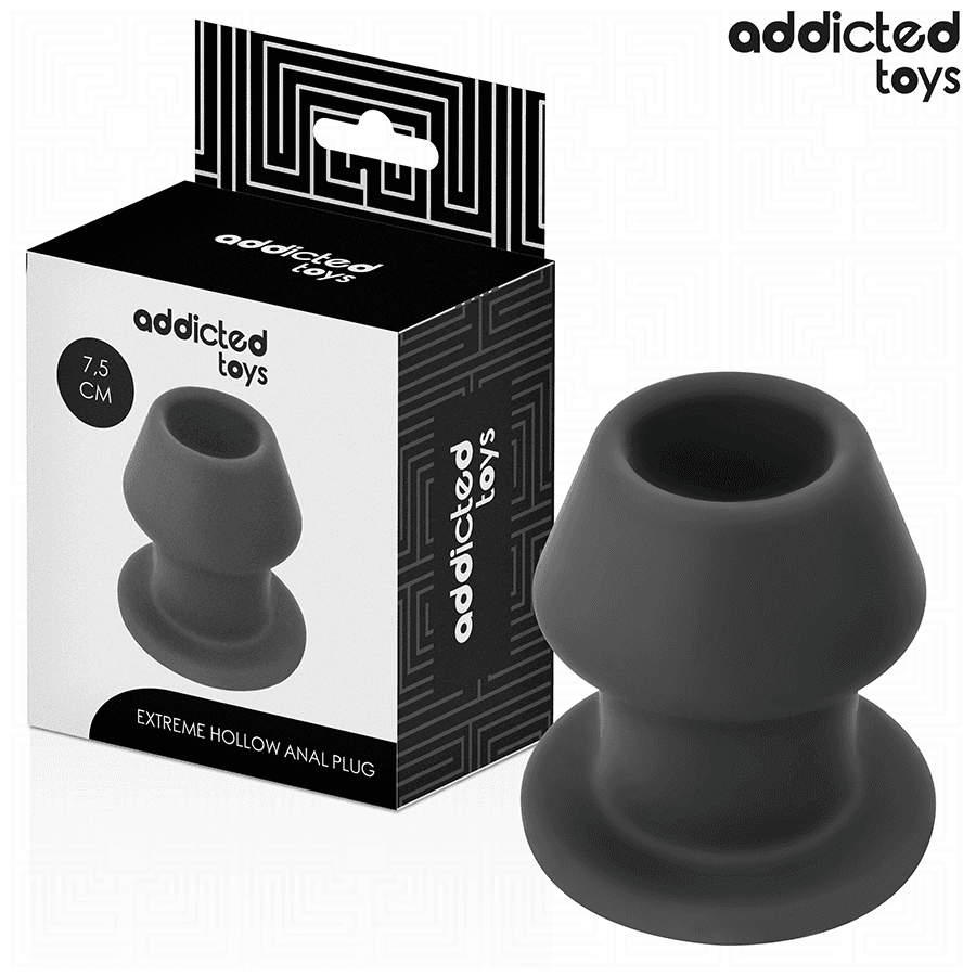 Addicted Toys Plug anal creux extrême en silicone - Taille S
