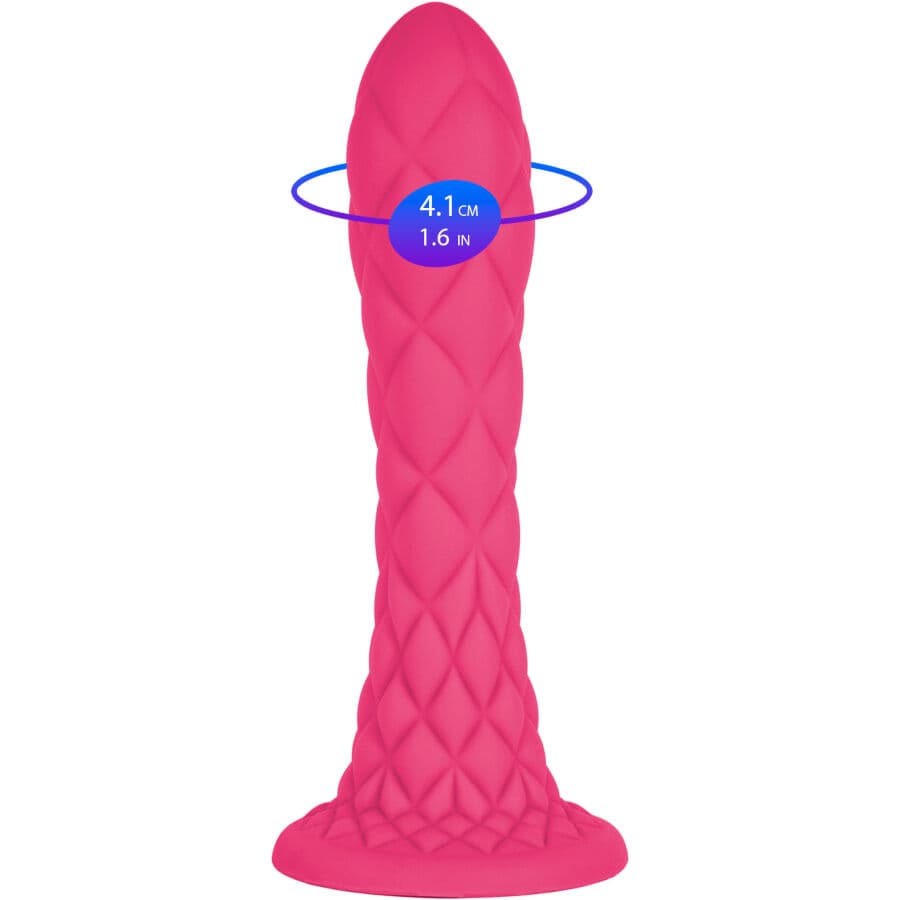 SILEXD - DREAMY DILDO FANTASY SILICONE LIQUIDE THERMOREACTIF FUCHSIA 18,5 CM, photo 7