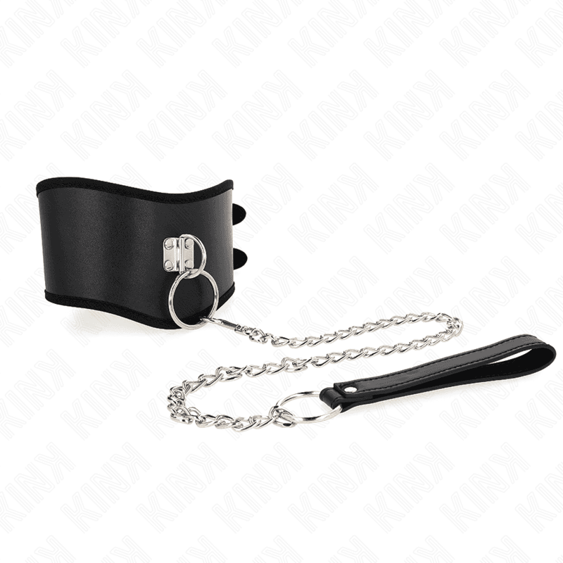 Kink Collier large réglable avec sangle - Noir, photo 2