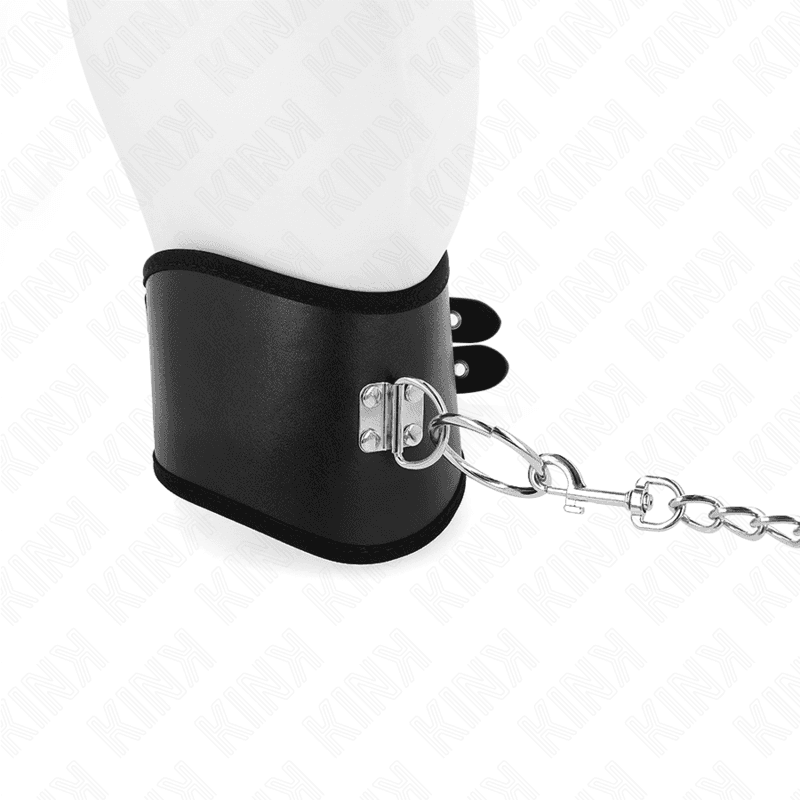Kink Collier large réglable avec sangle - Noir, photo 3