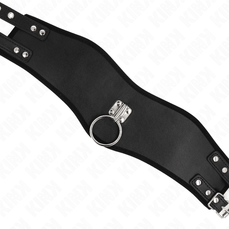 Kink Collier large réglable avec sangle - Noir, photo 5