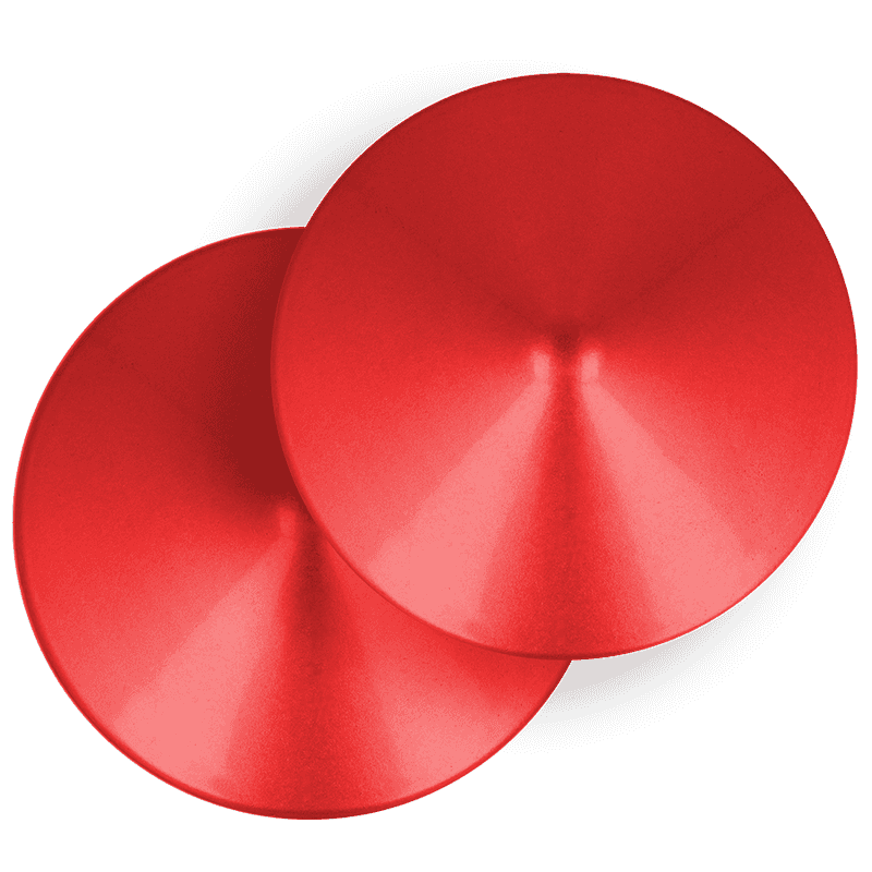 Cache-tétons Ohmama Fetish Red Circle