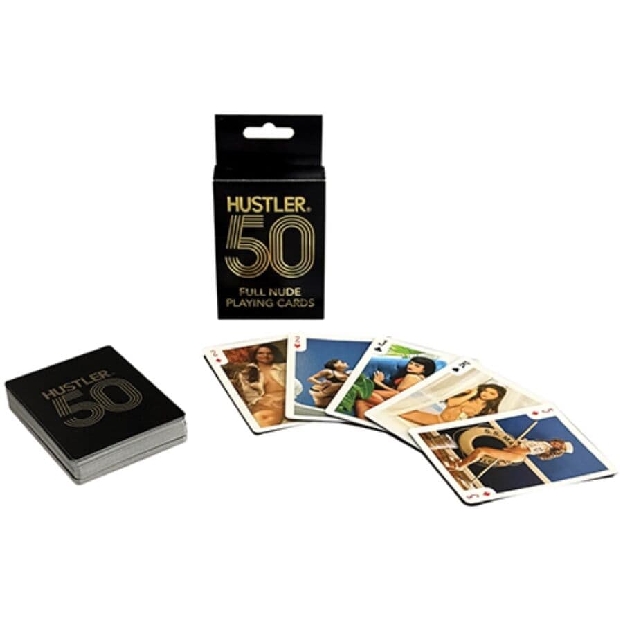 Kheper Games Hustler 50 cartes à jouer nues complètes