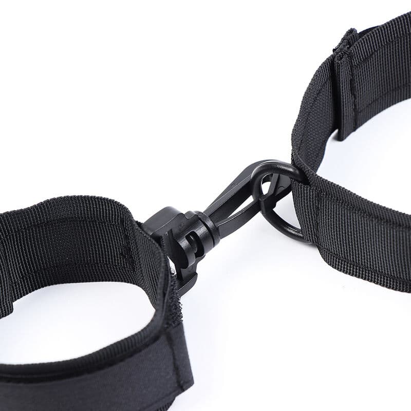 Ohmama Fetish - Collier et menottes en nylon, photo 11