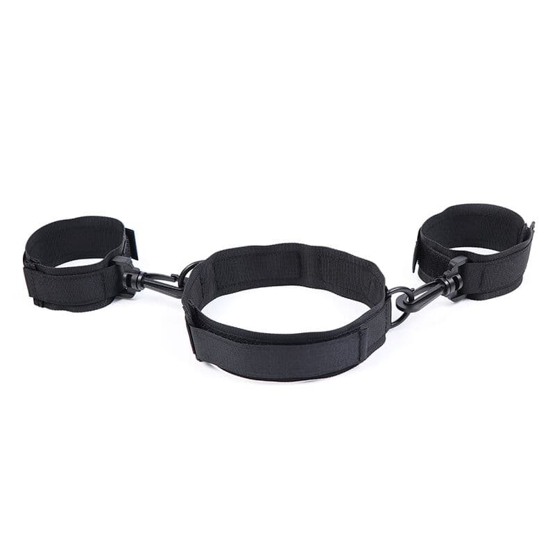 Ohmama Fetish - Collier et menottes en nylon, photo 14