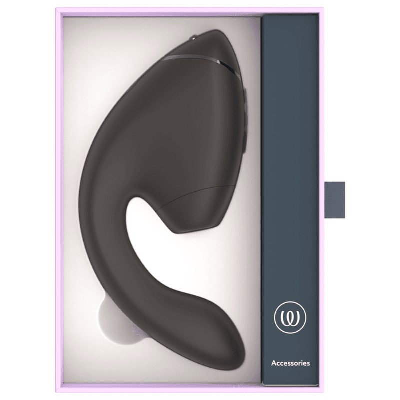 WOMANIZER - DUO NEXT STIMULATEUR CLITORIAL ET DE POINT G DOUBLE NOIR, photo 14