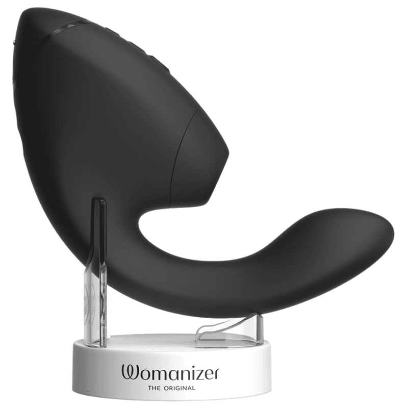 WOMANIZER - DUO NEXT STIMULATEUR CLITORIAL ET DE POINT G DOUBLE NOIR, photo 8